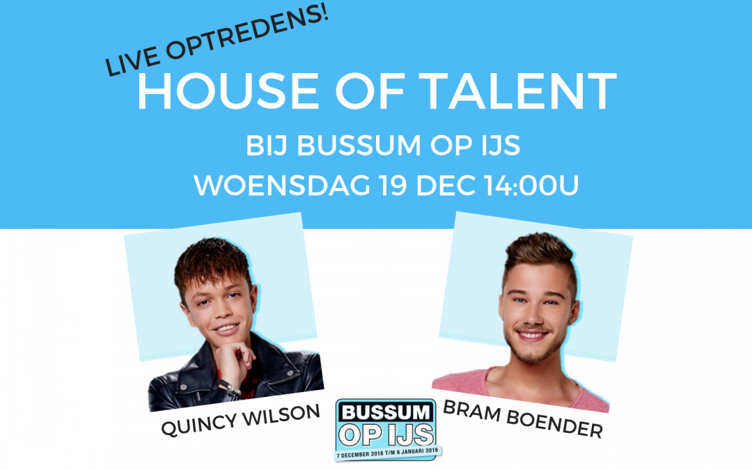 House of Talent bij Bussum op IJs
